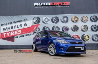 FORD FIESTA TARGA SILVER MACHINED FACE